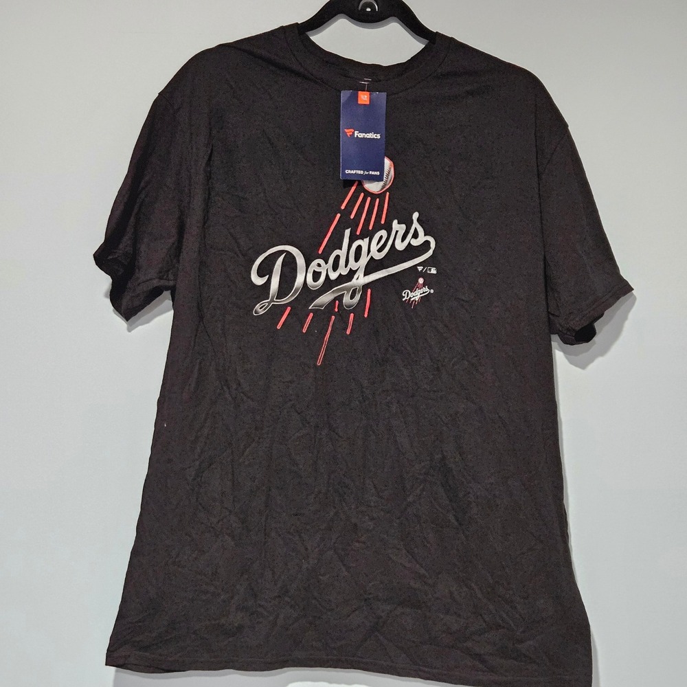 Los‎ Angeles Dodgers Mens T Shirt Adult XL Fanatics Baseball Graphic MLB